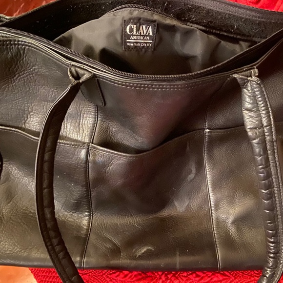 Clara American New York City top grain leather business bag - Picture 4 of 16
